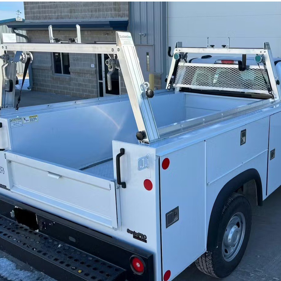 System One I.T.S Utility Rig Service Body Truck Ladder Racks