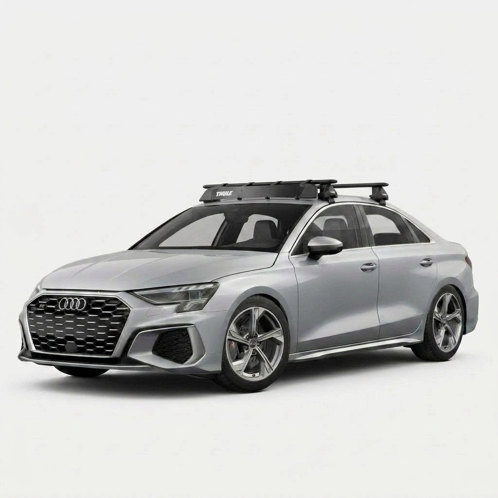 THULE スーリー アウディ Audi A3セダン ルーフキャリア3点セット THULE スーリー アウディ Audi A3セダン ルーフキャリア3点セット