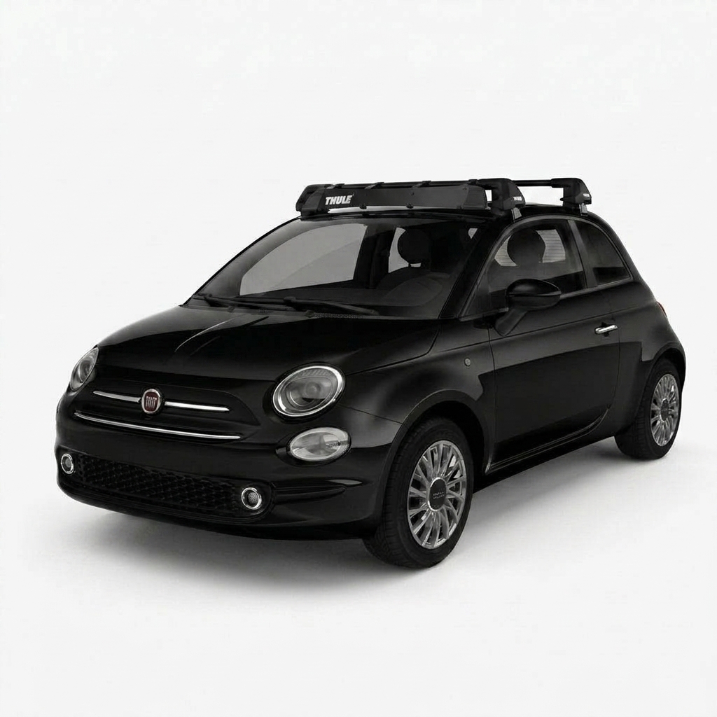 Fiat 500 Thule Evo Complete Roof Racks
