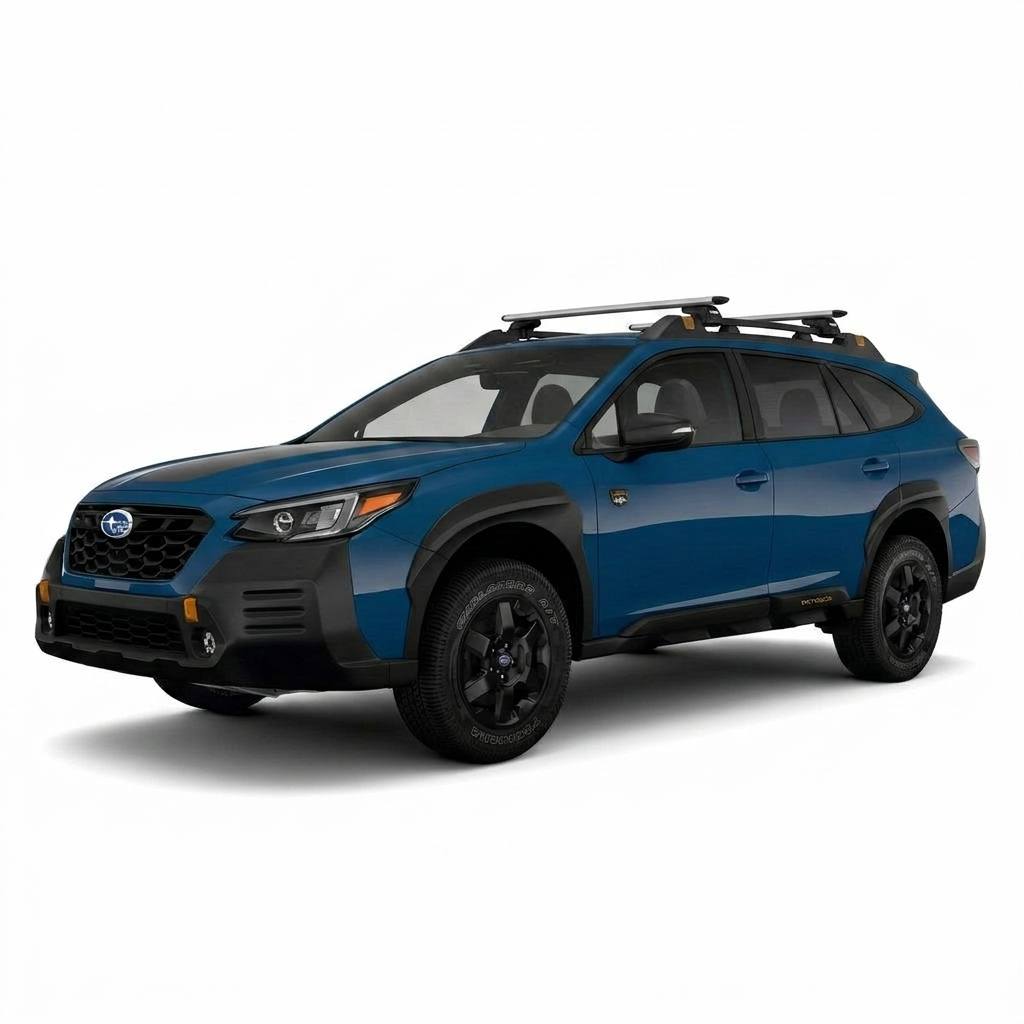 かーず THULE SUBARU OUTBACK BS9用 Subaru Outback Thule Evo Raised Rail Complete Rack