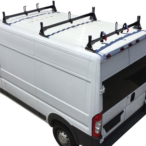 Vantech Ram ProMaster 2013+ - 3 Bar Steel Ladder Racks H1343